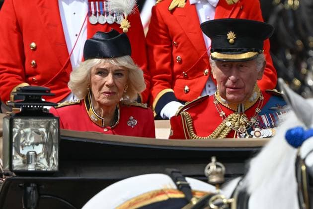 Trooping the Colour marks King Charles III’s official birthday in London LONDON, UNITED KINGDOM - JUNE 13: King Charles and Queen Camilla leaves at Buckingham Palace for the Trooping the Colour ceremony marking the official birthday of King Charles III in London, United Kingdom, on June 13, 2026. The centuries-old ceremonial event brings together members of the Royal Family and military units of the Household Division for annual celebrations. Rasid Necati Aslim Anadolu London United Kingdom. Editorial use only. Please get in touch for any other usage.  Copyright: x2026xAnadoluxRasidxNecatixAslimx