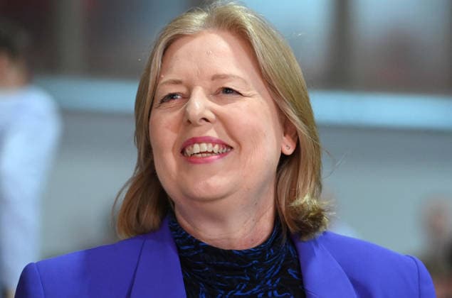 Baerbel BAS, Bärbel, Bundesarbeitsministerin, SPD-Bundesvorsitzende, bei ihrer Rede Landesdeligiertenkonferenz der NRWSPD, SPD Nordrhein-Westfalen in Duesseldorf am 13.06.2026, *** Baerbel BAS, Bärbel, Federal Minister of Labor, SPD Federal Chairwoman, during her speech at the NRWSPD State Delegates Conference, SPD North Rhine-Westphalia in Duesseldorf on 13 06 2026,