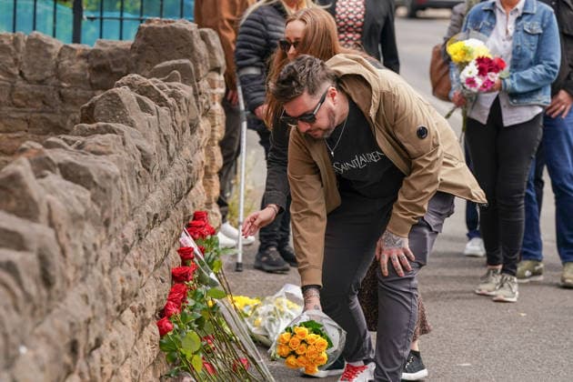 June 13, 2026, Nottingham, East Midlands, UK: Nottingham, UK. James Coates, The Son of Ian Coates, lays flowers on Ilkeston Road in Nottingham. Today marks the third anniversary after Valdo Calocane murdered Barnaby Webber, Grace OÃ¢â‚¬â ¢Malley-Kumar and Ian Coates in Nottingham on 13 June 2026. Nottingham UK  - ZUMAl94_ 20260613_zaf_l94_063 Copyright: xIoannisxAlexopoulosx