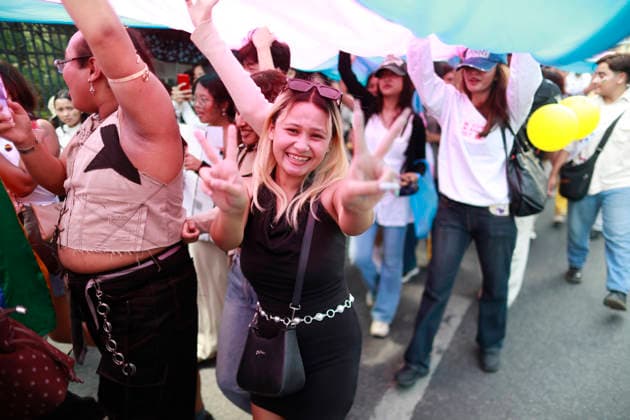 June 13, 2026, Kathmandu, Nepal: Participants seen marching during a Pride Parade celebrating the LGBTIQA+ community. Kathmandu Nepal  - ZUMAs197 20260613_aaa_s197_037 Copyright: xSkandaxGautamx