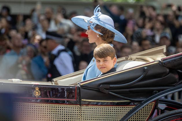 June 13, 2026, London, England, United Kingdom: The Princess of Wales CATHERINE and Prince LOUIS during the Trooping the Colour ceremony in London as King Charles III celebrates his official birthday. London United Kingdom - ZUMAs262 20260613_zip_s262_030 Copyright: xTayfunxSalcix