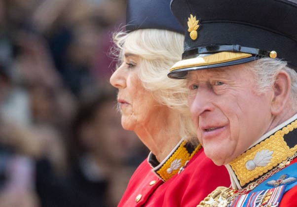 June 13, 2026, London, England, United Kingdom: King CHARLES III and Queen CAMILLA during the Trooping the Colour ceremony in London as King Charles III celebrates his official birthday. London United Kingdom - ZUMAs262 20260613_zip_s262_038 Copyright: xTayfunxSalcix