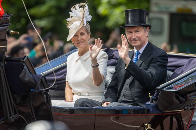 June 13, 2026, London, England, United Kingdom: SOPHIE, Duchess of Edinburgh, and Vice Admiral Sir TIM LAURENCE during the Trooping the Colour ceremony in London as King Charles III celebrates his official birthday. London United Kingdom - ZUMAs262 20260613_zip_s262_063 Copyright: xTayfunxSalcix