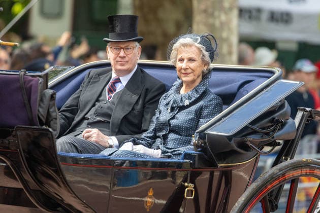 June 13, 2026, London, England, United Kingdom: The Duke of Gloucester Prince RICHARD and the Duchess of Gloucester BIRGITTE during the Trooping the Colour ceremony in London as King Charles III celebrates his official birthday. London United Kingdom - ZUMAs262 20260613_zip_s262_080 Copyright: xTayfunxSalcix