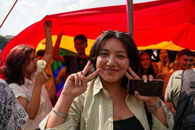 Nepal s LGBTQ+ community marks Pride Month with annual parade in Kathmandu KATHMANDU, NEPAL JUNE 13, 2026: Members and supporters of the LGBTQ+ community take part in the 8th Annual Pride Parade in Kathmandu. Held during global Pride Month celebrations, the march brought together hundreds of activists, community members, and allies advocating for equal rights, greater social inclusion, and protection from discrimination. The event highlighted ongoing efforts to advance LGBTQ+ rights and visibility in Nepal. Photo by Sunil Pradhan JNA Press (Photo by Sunil Pradhan JNA Press via Nexpher Images) Kathmandu