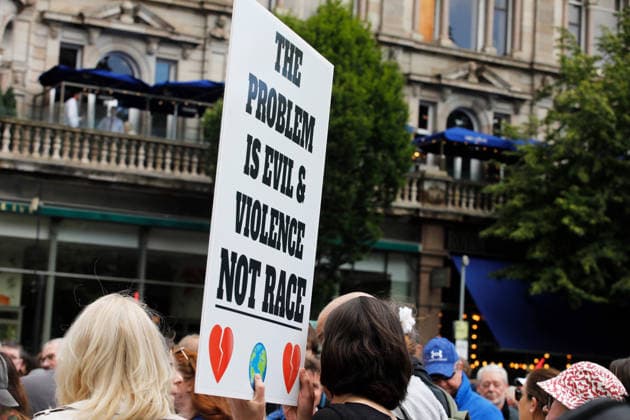 Anti-racism protest in Belfast BELFAST, NORTHERN IRELAND - JUNE 13: Thousands gather for anti-racism rally, after violence erupted across the city this week as the businesses and vehicles were targeted in Belfast, Northern Ireland on June 13, 2026. Conor McCaughley Anadolu Belfast Ireland. Editorial use only. Please get in touch for any other usage.  Copyright: x2026xAnadoluxConorxMcCaughleyx