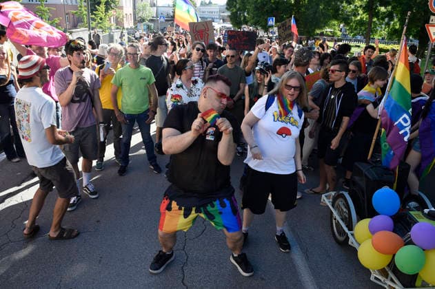 IPA85649985 - Belluno: Gay Pride gathering and parade to Piazza Martiri  Copyright: xGianxPaoloxPeronax xGianxPaoloxPeronax 85649985