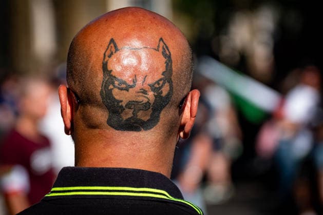June 13, 2026, Rome, Rm, Italy: Thousands from across Italy join the march for remigration. Participants demand a concrete solution to the emergency of demographic replacement and mass immigration Rome Italy  - ZUMAg256 20260613_znp_g256_001 Copyright: xMarcoxDixGianvitox