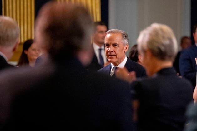 June 13, 2026, Dublin, Ireland: Prime Minister Mark Carney arrives at the Dublin Castle in Dublin, Ireland,on Saturday, June 13, 2026. Dublin Ireland  - ZUMAc35_ 20260613_zaf_c35_055 Copyright: xChristopherxKatsarovx