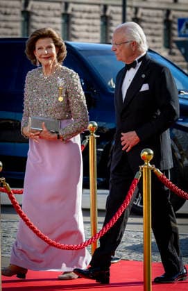 13-06-2026 Concert King Carl Gustaf and Queen Silvia arrive at the Royal Opera House for a golden wedding concert given in honor of the royal couple during their golden wedding anniversary celebrations in Stockholm, Sweden Â  Copyright: xPPEx