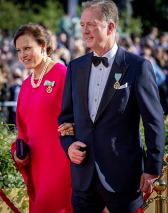 13-06-2026 Concert Princess Carina of Sayn-Wittgenstein-Berleburg, Prince Gustav Sayn-Wittgenstein-Berleburgarrive at the Royal Opera House for a golden wedding concert given in honor of the royal couple during their golden wedding anniversary celebrations in Stockholm, Sweden Â  Copyright: xPPEx