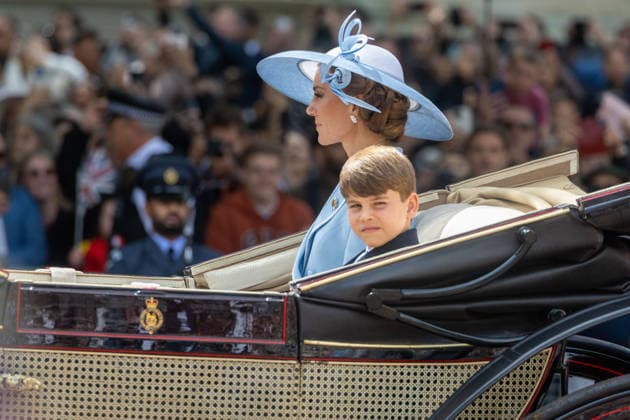 June 13, 2026, London, England, United Kingdom: The Princess of Wales CATHERINE and Prince LOUIS during the Trooping the Colour ceremony in London as King Charles III celebrates his official birthday. London United Kingdom - ZUMAs262 20260613_zip_s262_142 Copyright: xTayfunxSalcix