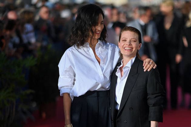 Closing Ceremony 40th Cabourg Film Festival FC Charline Bourgeois-Tacquet and Mélanie Thierry attends the Closing Ceremony of the 40th Cabourg Film Festival on June 13, 2026 in Cabourg, France. Photo by Franck Castel ABACAPRESS.COM Cabourg France  Copyright: xCastelxFranck ABACAx