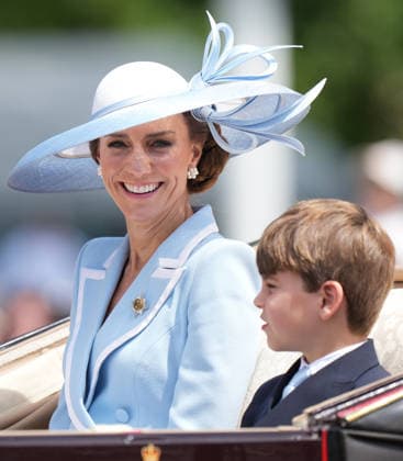Trooping the Colour 2026 The Princess of Wales and Prince Louis attend Trooping the Colour at Buckingham Palace, London, UK, on the 13th June 2026. Picture by James Whatling London Buckingham Palace Greater London United Kingdom  WHA-0826