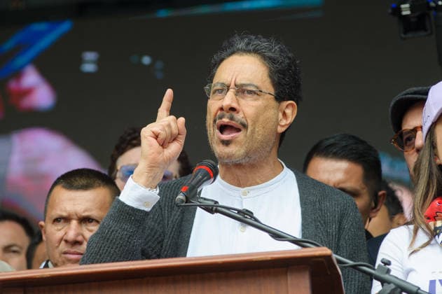 June 13, 2026, Bogota, Bogota D.C, Colombia: Colombian left-wing presidential candidate for the political party Pacto Historico Ivan Cepeda Castro, closed his runoff campaign a week ahead of the second round of elections in BogotoÂ¡, Colombia June 13, 2026. Bogota Colombia - ZUMAvp1_ 20260613_zia_vp1_006 Copyright: xSebastianxBarrosx