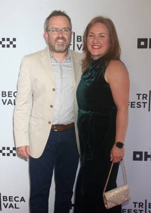 NEW YORK, NY - JUNE 13: Adam Abel at the Young Washington premiere during the 2026 Tribeca Festival at SVA Theater on June 13, 2026 in New York City. Copyright: xRWx