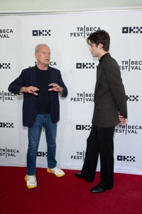 June 13, 2026, New York, United States: (L-R) Kelsey Grammer and William Franklyn-Miller attend Young Washington World Premiere during the 2026 Tribeca Film Festival at SVA Theatre on June 13, 2026 in New York City. New York United States - ZUMAs197 20260613_aaa_s197_514 Copyright: xRonxAdarx