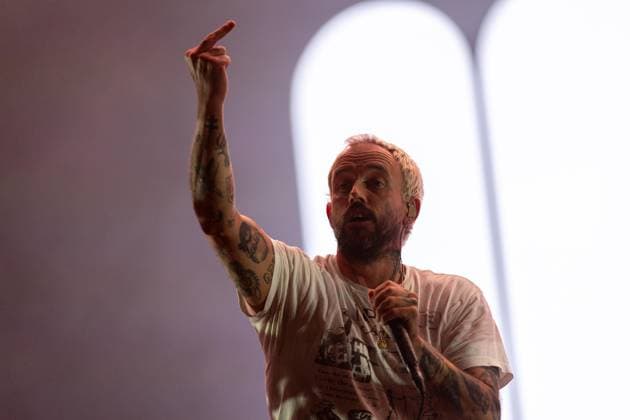 June 14, 2026, Porto, Porto, Portugal: (EDITORS NOTE: Image contains profanity) Joe Talbot, vocalist of the British punk band IDLES, performs during Primavera Sound Porto 2026 at Parque da Cidade. Porto Portugal  - ZUMAs197 20260614_aaa_s197_025 Copyright: xDiogoxBaptistax