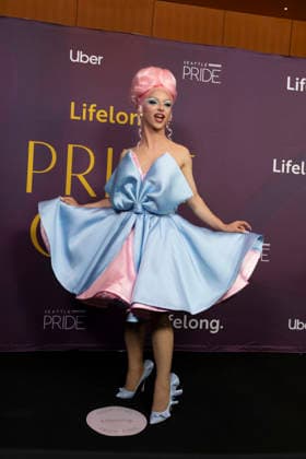 June 13, 2026, Seattle, Washington, USA: MIZ CRACKER attends the Pride Gala at the Sanctuary in Seattle on Saturday, June 13. 2026. The inaugural celebration benefits LifelongÃ¢â‚¬â ¢s programs providing food and nutrition, aging and disability, housing, and HIV care prevention for communities facing barriers. Seattle USA - ZUMAg235 20260613_zap_g235_006 Copyright: xPaulxChristianxGordonx
