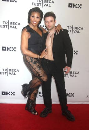 NEW YORK, NY - JUNE 13: Miss Peppermint and AustinShow at Survival Of The Thickest Premiere during the 2026 Tribeca Festival at SVA Theater on June 13, 2026 in New York City. Copyright: xRWx