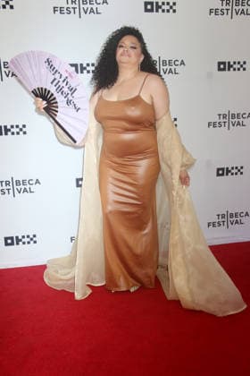 NEW YORK, NY - JUNE 13: Michelle Buteau at Survival Of The Thickest Premiere during the 2026 Tribeca Festival at SVA Theater on June 13, 2026 in New York City. Copyright: xRWx