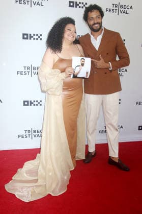 NEW YORK, NY - JUNE 13: Michelle Buteau and Marouane Zotti at Survival Of The Thickest Premiere during the 2026 Tribeca Festival at SVA Theater on June 13, 2026 in New York City. Copyright: xRWx