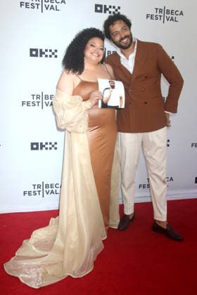 NEW YORK, NY - JUNE 13: Michelle Buteau and Marouane Zotti at Survival Of The Thickest Premiere during the 2026 Tribeca Festival at SVA Theater on June 13, 2026 in New York City. Copyright: xRWx
