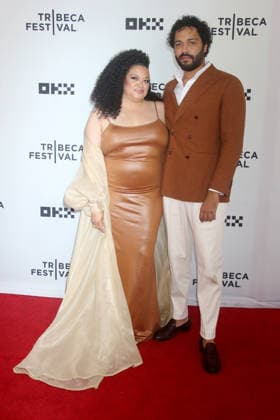 NEW YORK, NY - JUNE 13: Michelle Buteau and Marouane Zotti at Survival Of The Thickest Premiere during the 2026 Tribeca Festival at SVA Theater on June 13, 2026 in New York City. Copyright: xRWx