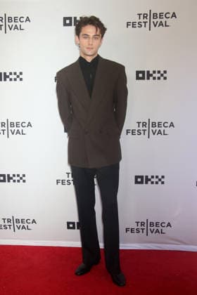 NEW YORK, NY - JUNE 13: William Franklyn-Miller at the Young Washington premiere during the 2026 Tribeca Festival at SVA Theater on June 13, 2026 in New York City. Copyright: xRWx