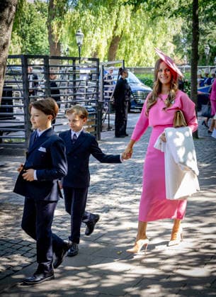 13-06-2026 Concert Princess Sofia with Prince Alexander, Prince Gabriel and Prince Julian arrive at the Royal Opera House for a golden wedding concert given in honor of the royal couple during their golden wedding anniversary celebrations in Stockholm, Sweden Â  Copyright: xPPEx