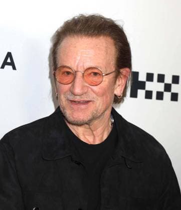 June 13, 2026, New York, New York, USA: Rock star BONO seen during the red carpet arrivals at the Spotlight Documentary Screening of Guggi held at the SVA Theater during the Tribeca Film Festival. New York USA  - ZUMAk03_ 20260613_zaf_k03_124 Copyright: xNancyxKaszermanx