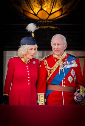 13-06-2026 England King Charles and Queen Camilla during the Kings Birthday Parade Trooping the Colour in London Â  Copyright: xPPEx