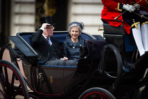 13-06-2026 England Prince Richard, Duke of Gloucester and Britain s Birgitte, Duchess of Gloucester during the Kings Birthday Parade Trooping the Colour in London Â  Copyright: xPPEx