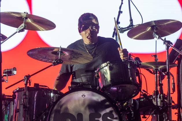 IDLES at Primavera Sound Porto 2026 Jon Beavis, drummer of the British punk band IDLES, performs during Primavera Sound Porto 2026 at Parque da Cidade. Porto Portugal Copyright: xDiogoxBaptistax xSOPAxImagesx DB_IDLESPS263DAY_0019