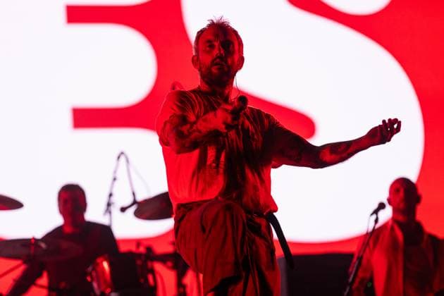 IDLES at Primavera Sound Porto 2026 Joe Talbot, vocalist of the British punk band IDLES, performs during Primavera Sound Porto 2026 at Parque da Cidade. Porto Portugal Copyright: xDiogoxBaptistax xSOPAxImagesx DB_IDLESPS263DAY_0033