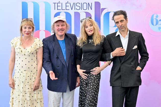 65th Monte Carlo Television Festival Photocall Derniers Jours De Charles Baudelaire Julie Depardieu, Philippe Katerine, Arielle Dombasle, Boris Terral attending the photocall of Les Derniers Jours De Charles Baudelaire during the 65th Monte-Carlo Television Festival on June 14, 2026 in Monte-Carlo, Monaco. Photo by Julien Reynaud APS-Medias ABACAPRESS.COM Monte Carlo Monaco  Copyright: xReynaudxJulien APS-Medias ABACAx
