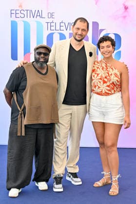 65th Monte Carlo Television Festival Photocall Les Traitres Issa Doumbia, Eric Antoine, Vaimalama Chaves attending the photocall of Les Traitres during the 65th Monte-Carlo Television Festival on June 14, 2026 in Monte-Carlo, Monaco. Photo by Julien Reynaud APS-Medias ABACAPRESS.COM Monte Carlo Monaco  Copyright: xReynaudxJulien APS-Medias ABACAx