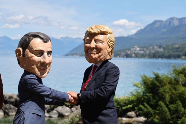 Illustration of the G7 Taboo Topics montage on the site of the G7 summit in Evian on June 14, 2026 Dominique Jacovides Bestimage Illustration of the G7 Taboo Topics montage on the site of the G7 summit in Evian on June 14, 2026 Evian France  Copyright: xDOMINIQUExJACOVIDESx xBESTIMAGExDOMINIQUExJACOVIDESx xBESTIMAGEx
