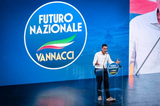 Constituent Assembly of Futuro Nazionale Party in Rome The constituent assembly of Futuro Nazionale, the new right-wing political party founded by Roberto Vannacci, takes place in Rome. During the event, the party s political platform and program are officially presented, followed by the closing speech delivered by party secretary Roberto Vannacci. Rome, Italy, June 14, 2026. Rome Italy Copyright: xAndreaxCalandrax