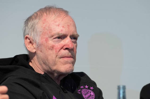 Hermann GERLAND, Fussballtrainer, Portraet, Porträt, Portrait, Angeschnittenes Einzelbild, Einzelmotiv, Sportpolitischer Talk vor dem WM-Spiel Deutschland - Curacao, Lohrheidestadion Bochum, 14.06.2026. *** Hermann GERLAND, football coach, portrait, portrait, cropped single image, single subject, sports-political talk before the World Cup match Germany Curacao, Lohrheidestadion Bochum, 14 06 2026