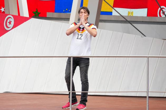 ZDF-Fernsehgarten 2026. Matze Knop im ZDF Fernsehgarten mit dem Motto Fußball Party am 14.06.2026 in Mainz. Mainz ZDF Fernsehgarten Rheinland-Pfalz *** ZDF Fernsehgarten 2026 Matze Knop in the ZDF Fernsehgarten with the motto Football Party on 14 06 2026 in Mainz Mainz ZDF Fernsehgarten Rheinland Pfalz