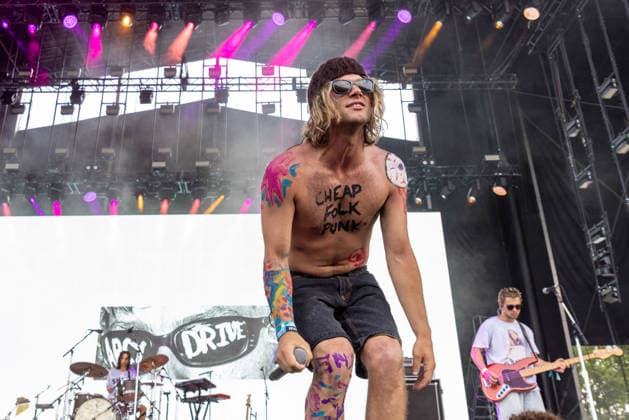 June 13, 2026, Manchester, Tennessee, U.S: NICK MATEYUNAS of Arcy Drive during the Bonnaroo Music and Arts Festival in Manchester, Tennessee Manchester U.S  - ZUMAs135 20260613_zap_s135_001 Copyright: xDanielxDeSloverx
