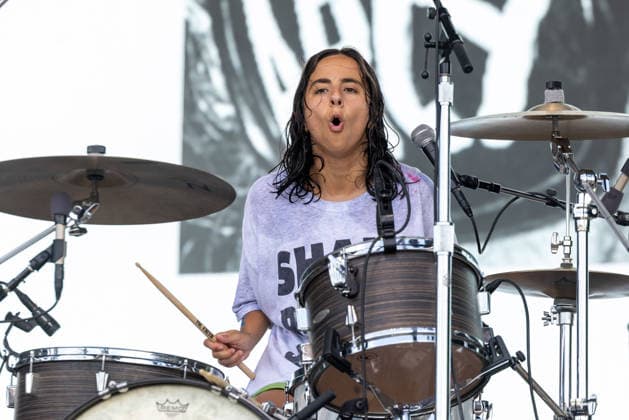 June 13, 2026, Manchester, Tennessee, U.S: BROOKE TUOZZO of Arcy Drive during the Bonnaroo Music and Arts Festival in Manchester, Tennessee Manchester U.S  - ZUMAs135 20260613_zap_s135_037 Copyright: xDanielxDeSloverx
