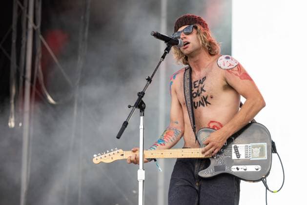 June 13, 2026, Manchester, Tennessee, U.S: NICK MATEYUNAS of Arcy Drive during the Bonnaroo Music and Arts Festival in Manchester, Tennessee Manchester U.S  - ZUMAs135 20260613_zap_s135_050 Copyright: xDanielxDeSloverx