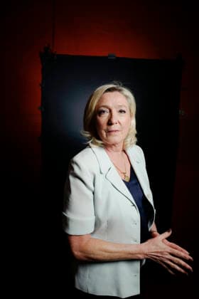 Marine Le Pen On Dimanche En Politique - Paris President of Rassemblement National parliamentary group Marine Le Pen poses for pictures ahead of an interview for Dimanche En Politique on France 3 channel in Paris, France on June 14, 2026. Photo by Stephane Le Tellec ABACAPRESS.COM Paris France  Copyright: xLexTellecxStephane ABACAx