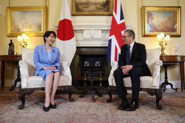 Prime Minister Keir Starmer hosts PM of Japan Sanae Takaichi 14 06 2026. London, United Kingdom. Prime Minister Keir Starmer hosts Prime Minister of Japan, Sanae Takaichi in 10 Downing Street., Credit:Ben Perry B66 Avalon United Kingdom, Greater London, London, 10 Downing Street  Copyright: xBenxPerryx xB66x xAvalonx 1110161393