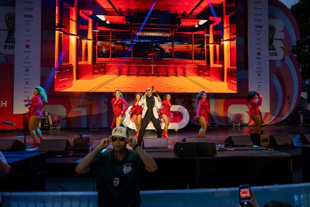 Pitbull performing at The FIFA Fan Fest at Bayfront Park Featuring: Pitbull, Armando Perez Where: Miami, Florida, United States When: 13 Jun 2026 Credit: Seth Browarnik INSTARimages EDITORIAL USE ONLY. NOT FOR USE BY NEWSPAPERS BASED IN THE UK. Copyright: xx instar55771933