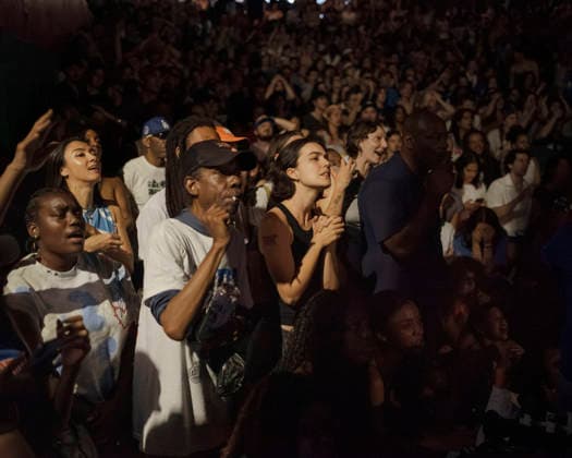 June 13, 2026, New York, Ny, USA: NEW YORK, June 13, 2026 Ã¢â‚¬ Fans gather at Herbert Von King Park in the Bedford-Stuyvesant neighborhood of Brooklyn during a watch party for Game 5 of the NBA Finals, where the New York Knicks defeated the San Antonio Spurs 94-90 to clinch their first NBA championship since 1973. The victory marked the franchiseÃ¢â‚¬â ¢s third NBA title and ended a 53-year championship drought. Celebrations at the park were led by New York City Council Member CHI OSSo° and community organizers as fans across New York City gathered to watch the historic win. New York USA - ZUMAa306 20260613_znp_a306_025 Copyright: xJavierxAlvarezx