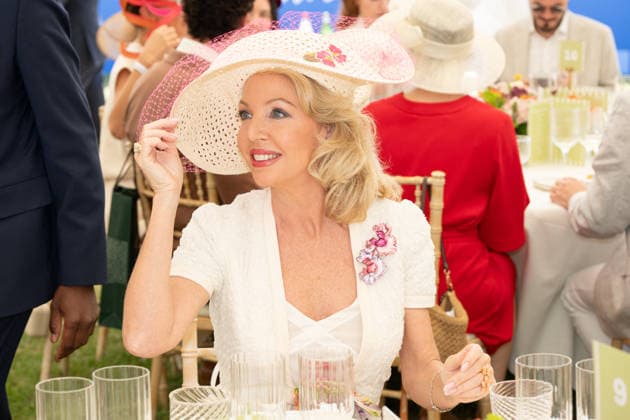 Prix De Diane Longines 2026 - Chantilly Princess Camilla de Bourbon Siciles attends the Prix de Diane Longines 2026 at Hippodrome de Chantilly on June 14, 2026 in Chantilly, France. Photo by Laurent Zabulon ABACAPRESS.COM Chantilly France  Copyright: xZabulonxLaurent ABACAx