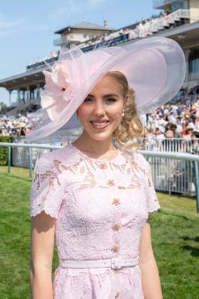 Prix De Diane Longines 2026 - Chantilly Princess Maria-Carolina de Bourbon Siciles attends the Prix de Diane Longines 2026 at Hippodrome de Chantilly on June 14, 2026 in Chantilly, France. Photo by Laurent Zabulon ABACAPRESS.COM Chantilly France  Copyright: xZabulonxLaurent ABACAx